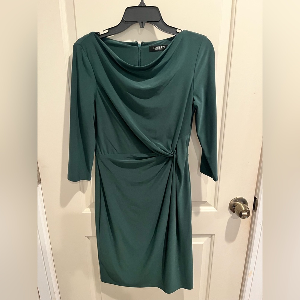 Green Ralph Lauren dress in size 4
